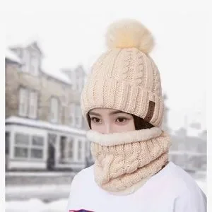Accessories | Lcztn Womens Pom Beanie Hat Scarf Set | Poshmark display picture 2